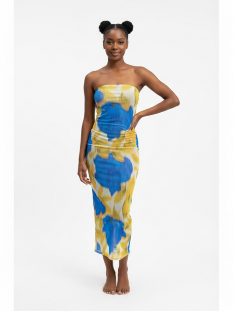 Robe longue Zara – Imprimé – Taille S