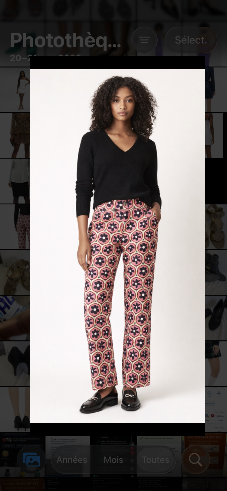 Pantalon – Imprimé – Taille M