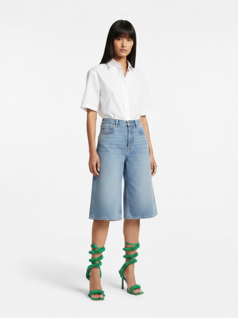 Talons Bottega Veneta – Vert – Pointure 35