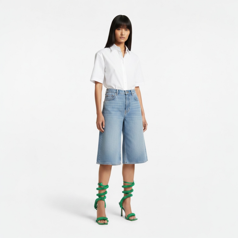 Talons Bottega Veneta – Vert – Pointure 35