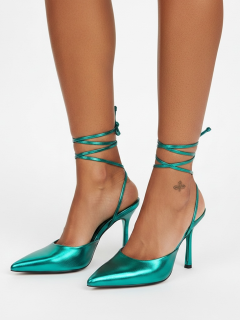 Talons Zara – Vert – Pointure 36