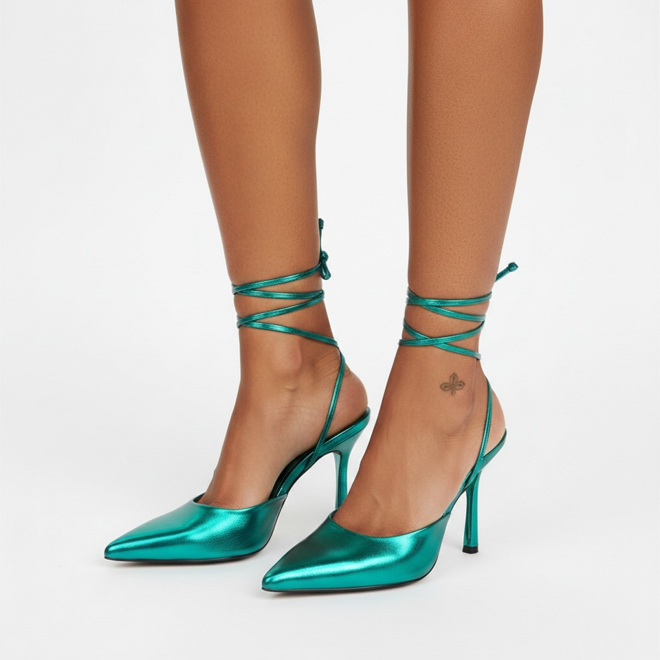 Talons Zara – Vert – Pointure 36