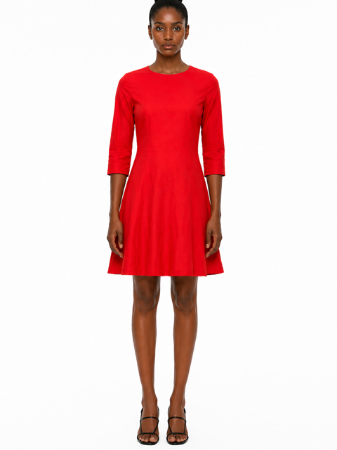Robe courte Sandro – Rouge – Taille 40