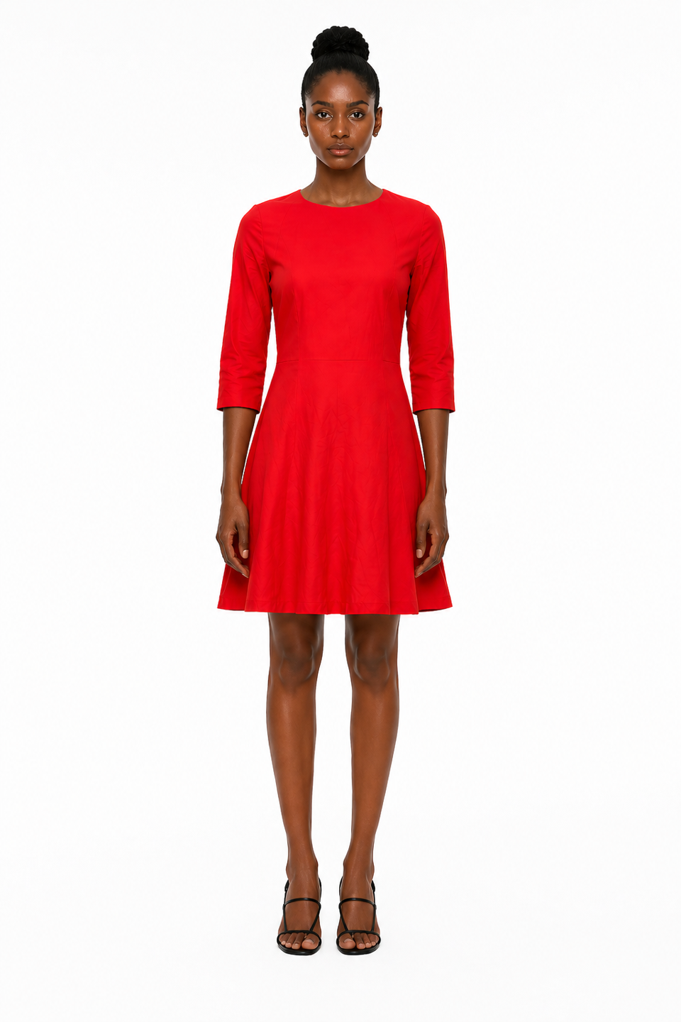Robe courte Sandro – Rouge – Taille 40