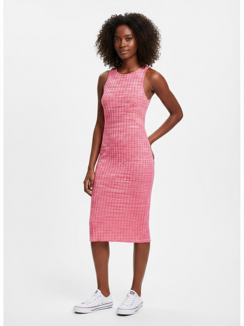 Robe longue Zara – Rose – Taille S