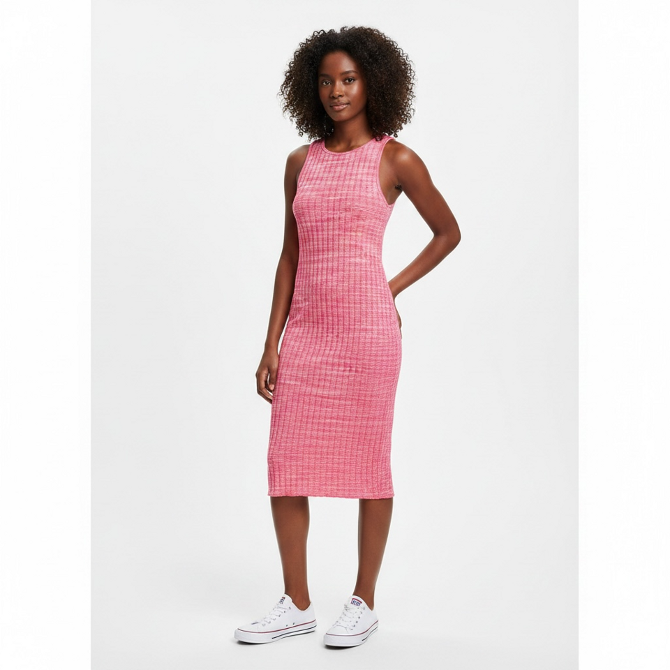 Robe longue Zara – Rose – Taille S