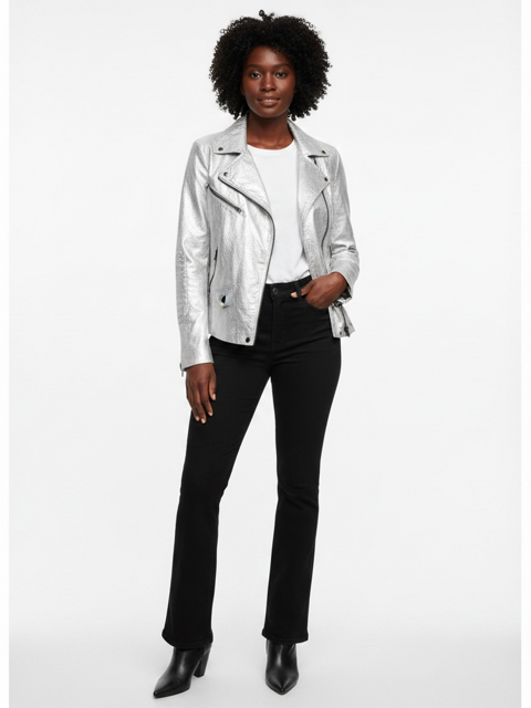 Veste/blazer Zara – Argent – Taille L