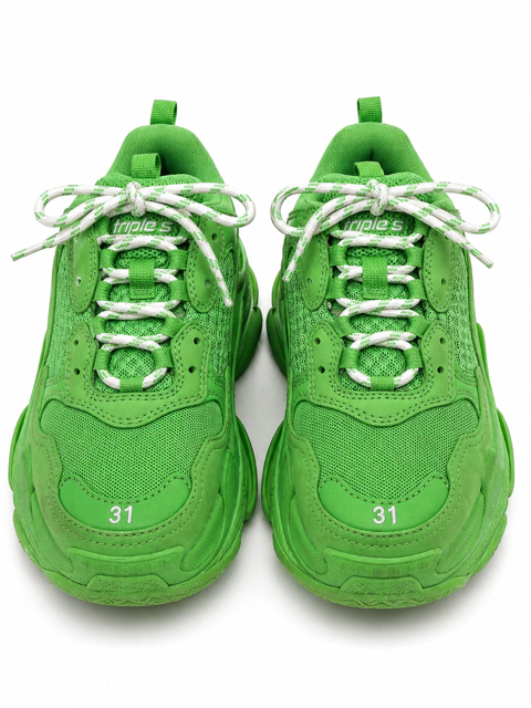 Baskets Balenciaga – Vert néon – Pointure 31