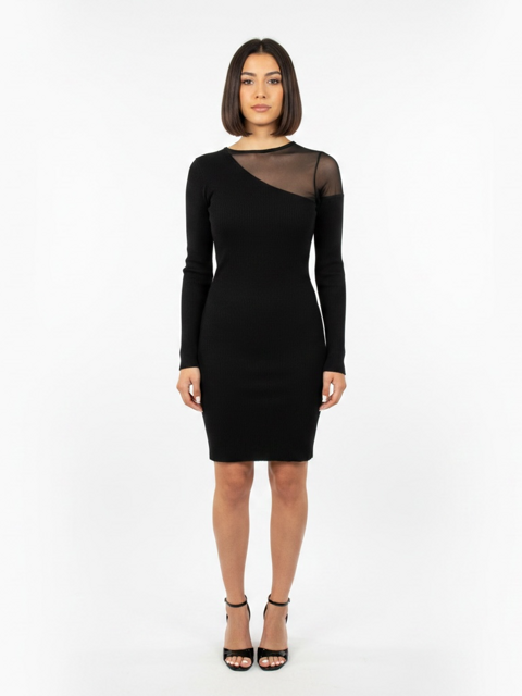 Robe courte Zara – Noir – Taille S