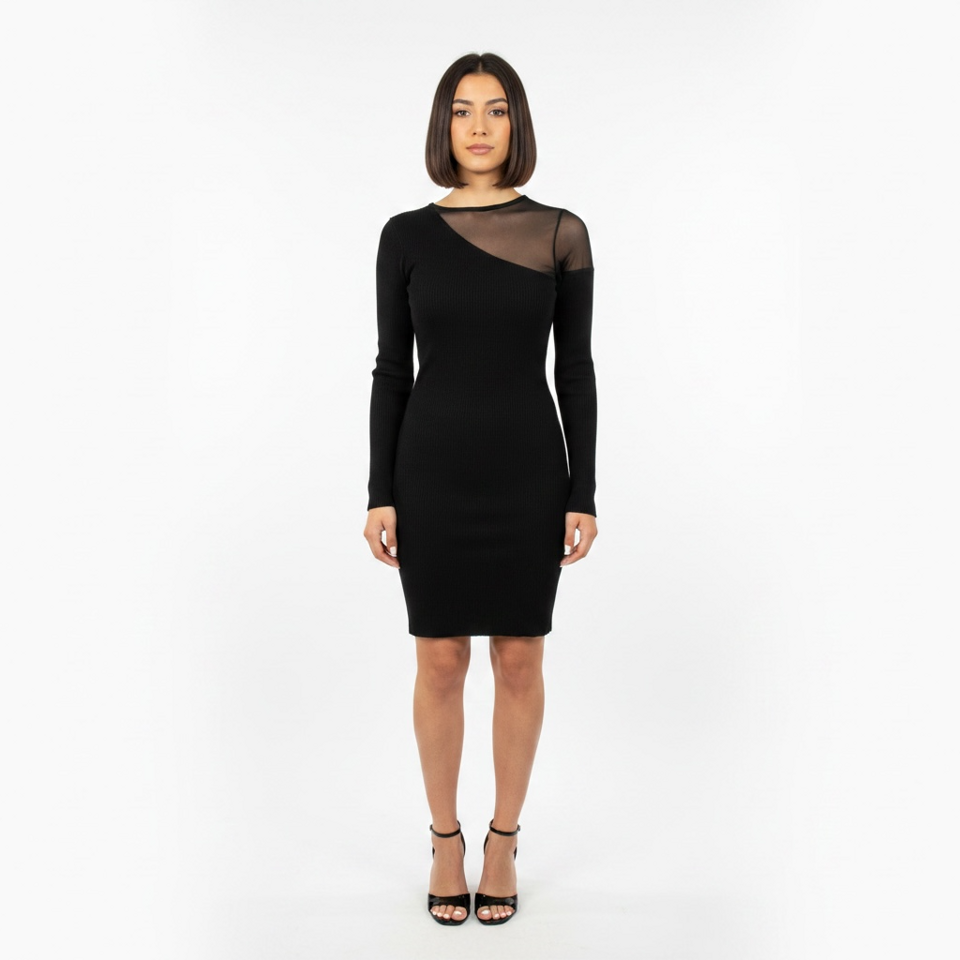 Robe courte Zara – Noir – Taille S