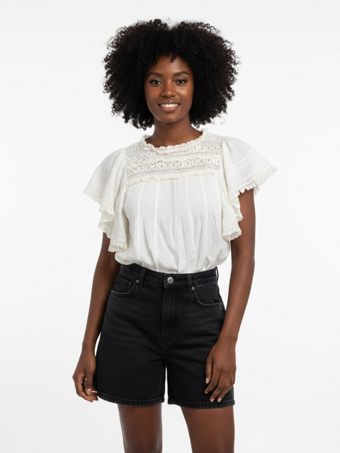 Blouse Vanessa Bruno – Crème – Taille 36