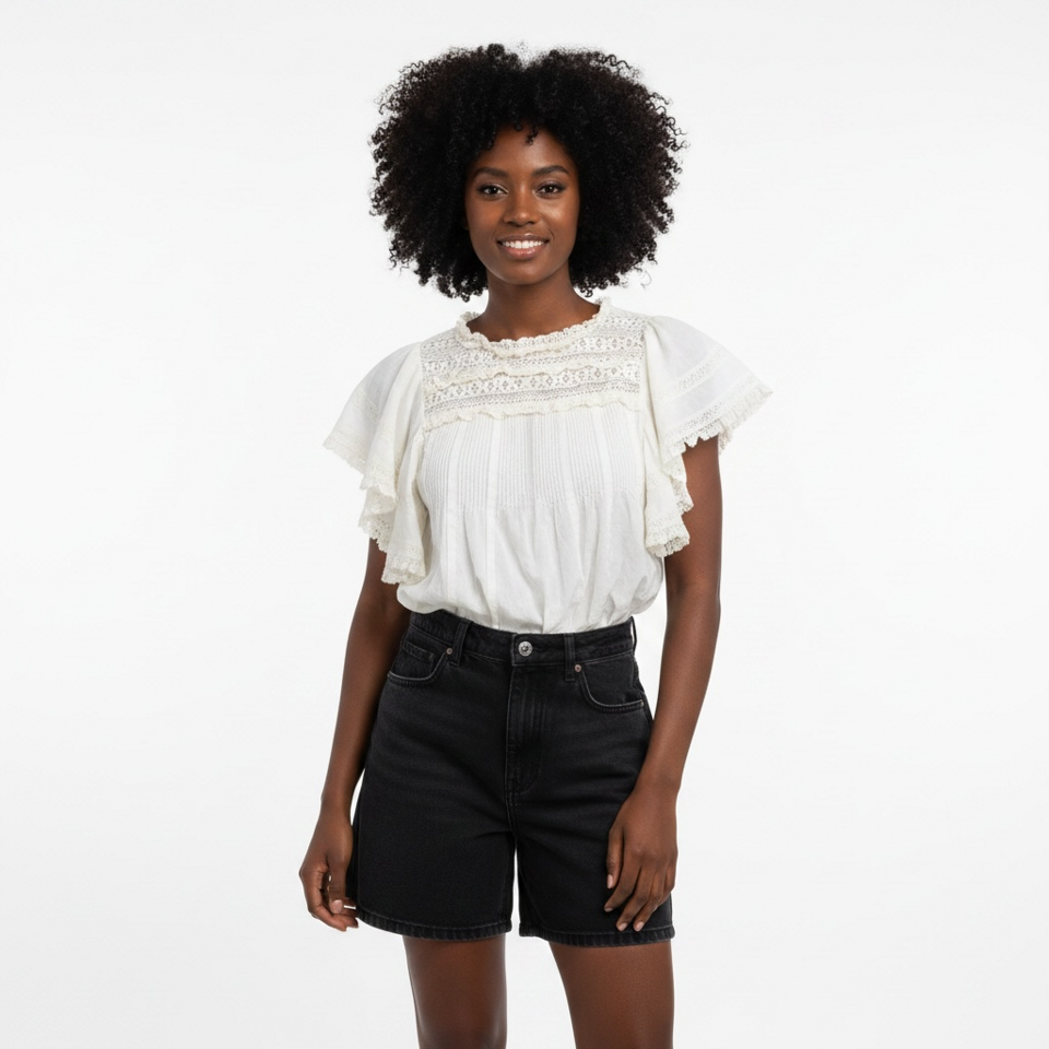 Blouse Vanessa Bruno – Crème – Taille 36