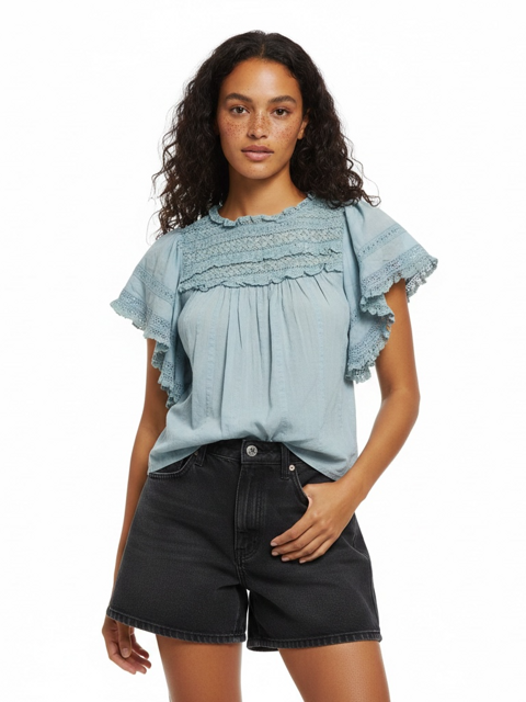Blouse Vanessa Bruno – Bleu – Taille 36