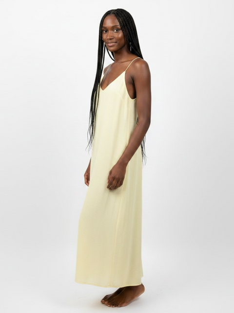 Robe longue Shein – Jaune – Taille L