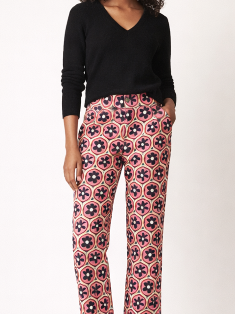 Pantalon Pull&Bear – Imprimé – Taille S