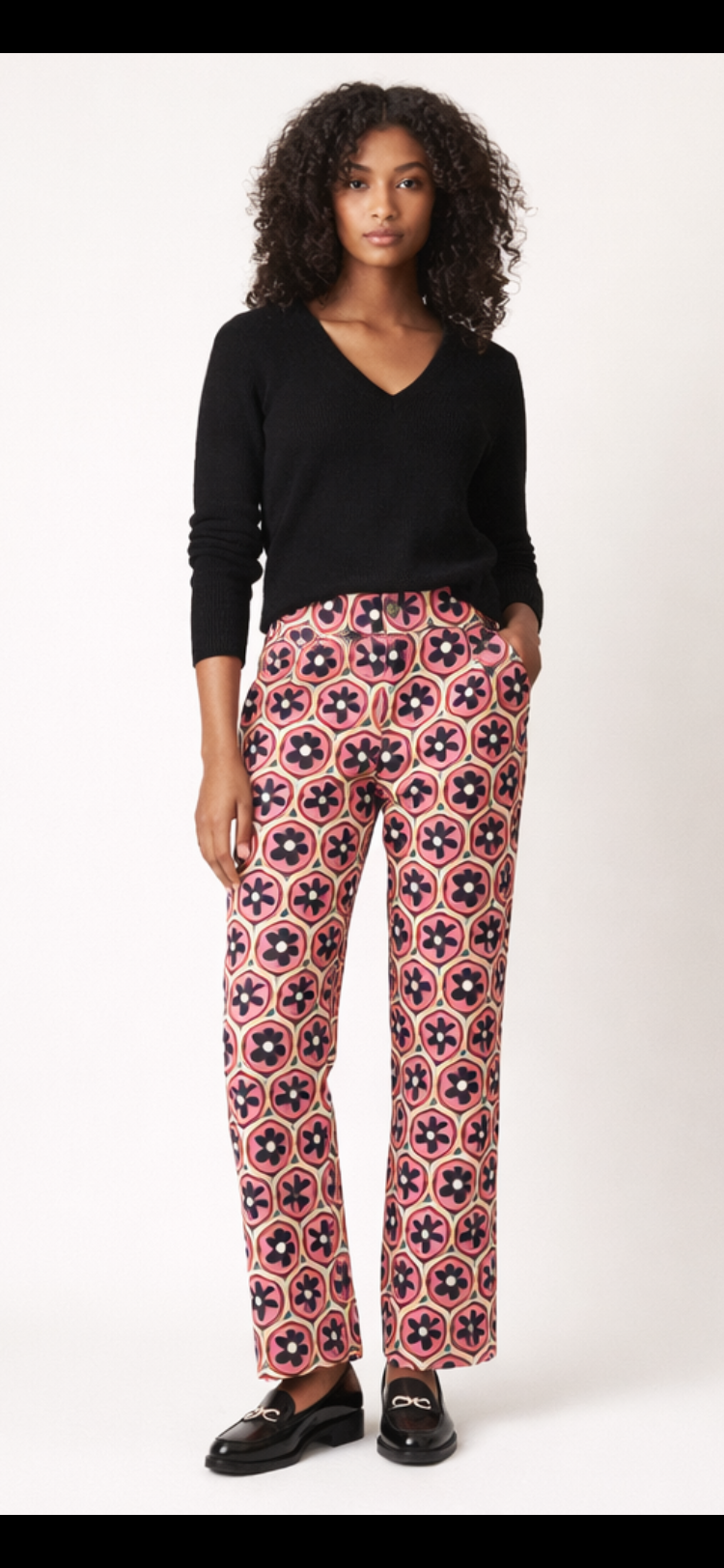 Pantalon Pull&Bear – Imprimé – Taille S