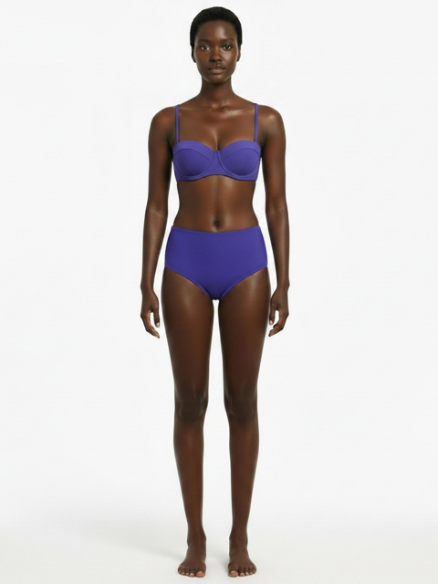 Maillot de bain deux pièces Boohoo – Violet – Taille 38