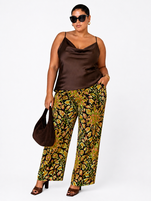 Pantalon Zara – Imprimé – Taille XXL