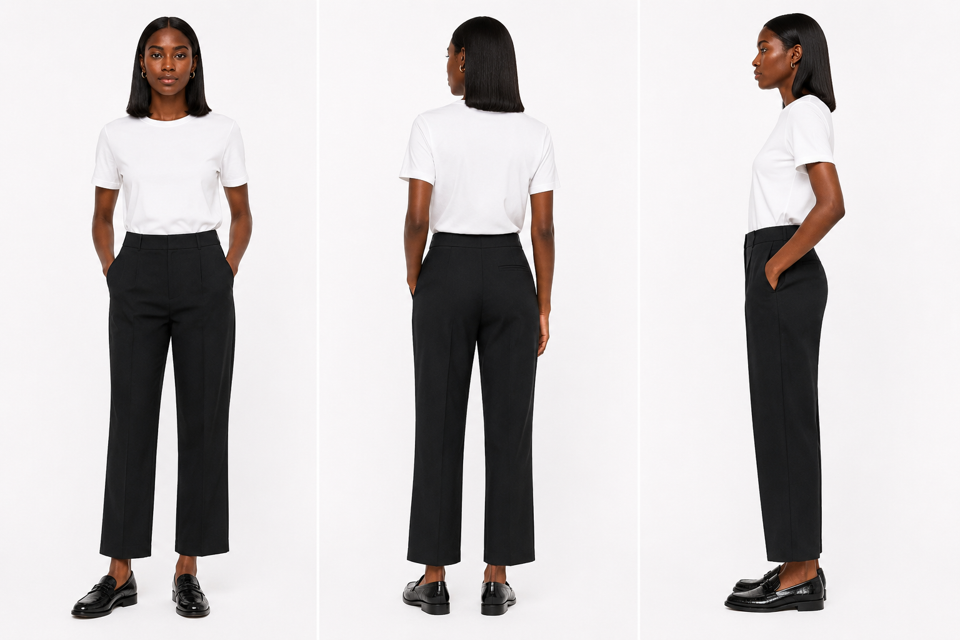 Pantalon Zara – Noir – Taille S