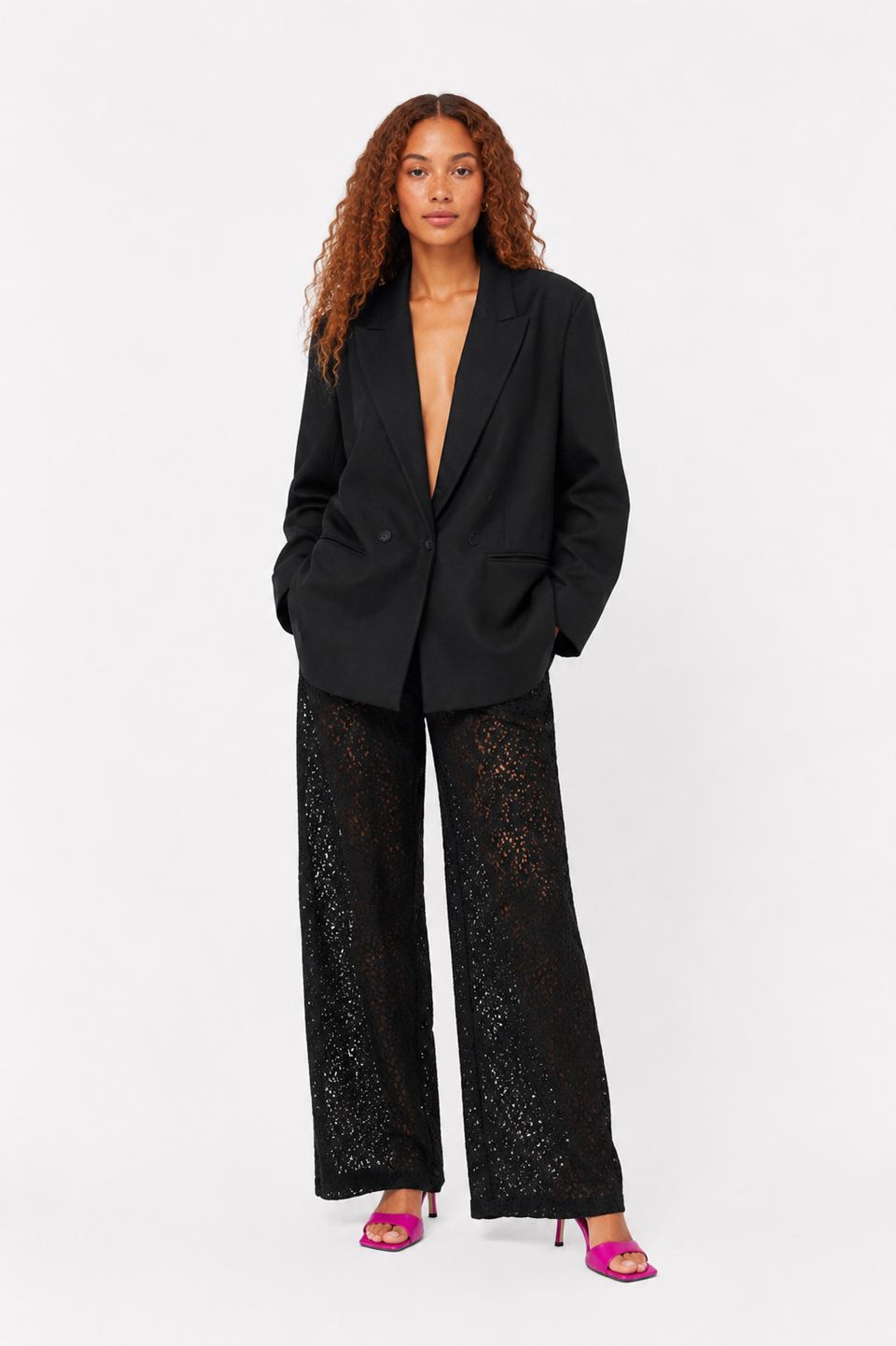 Pantalon Zara – Noir – Taille S