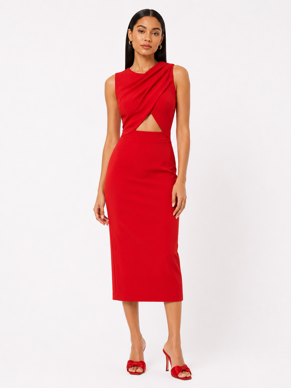 Robe longue ASOS – Rouge – Taille 32