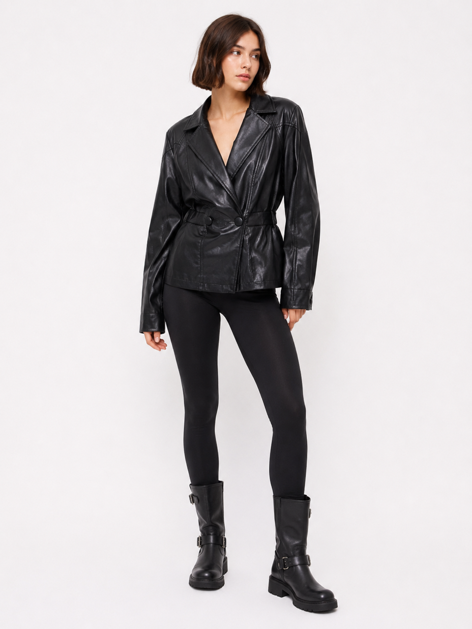 Blouson Nasty Gal – Noir – Taille 38