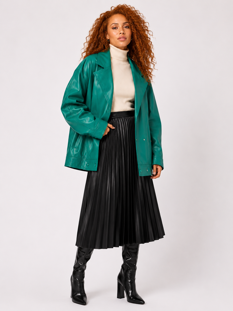 Blouson Nasty Gal – Vert – Taille 38