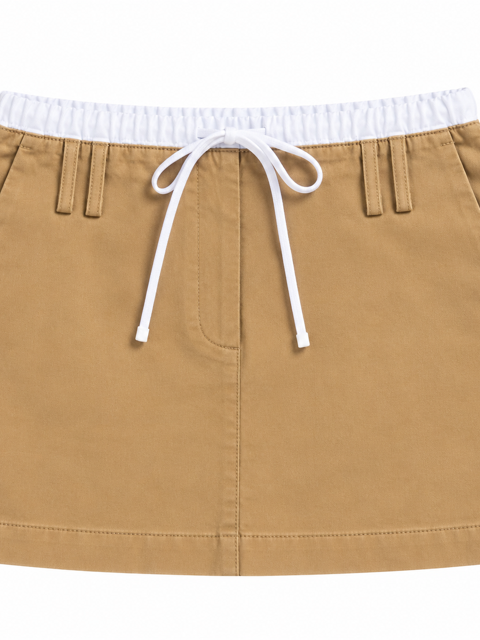 Jupe courte Mango – Camel – Taille 32
