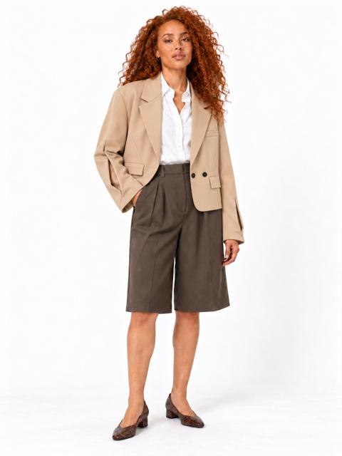 Blazer coupe oversize Zara – Camel – Taille L